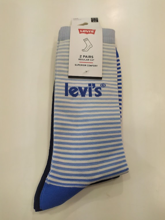 levis  unisex logo stripe blue combo